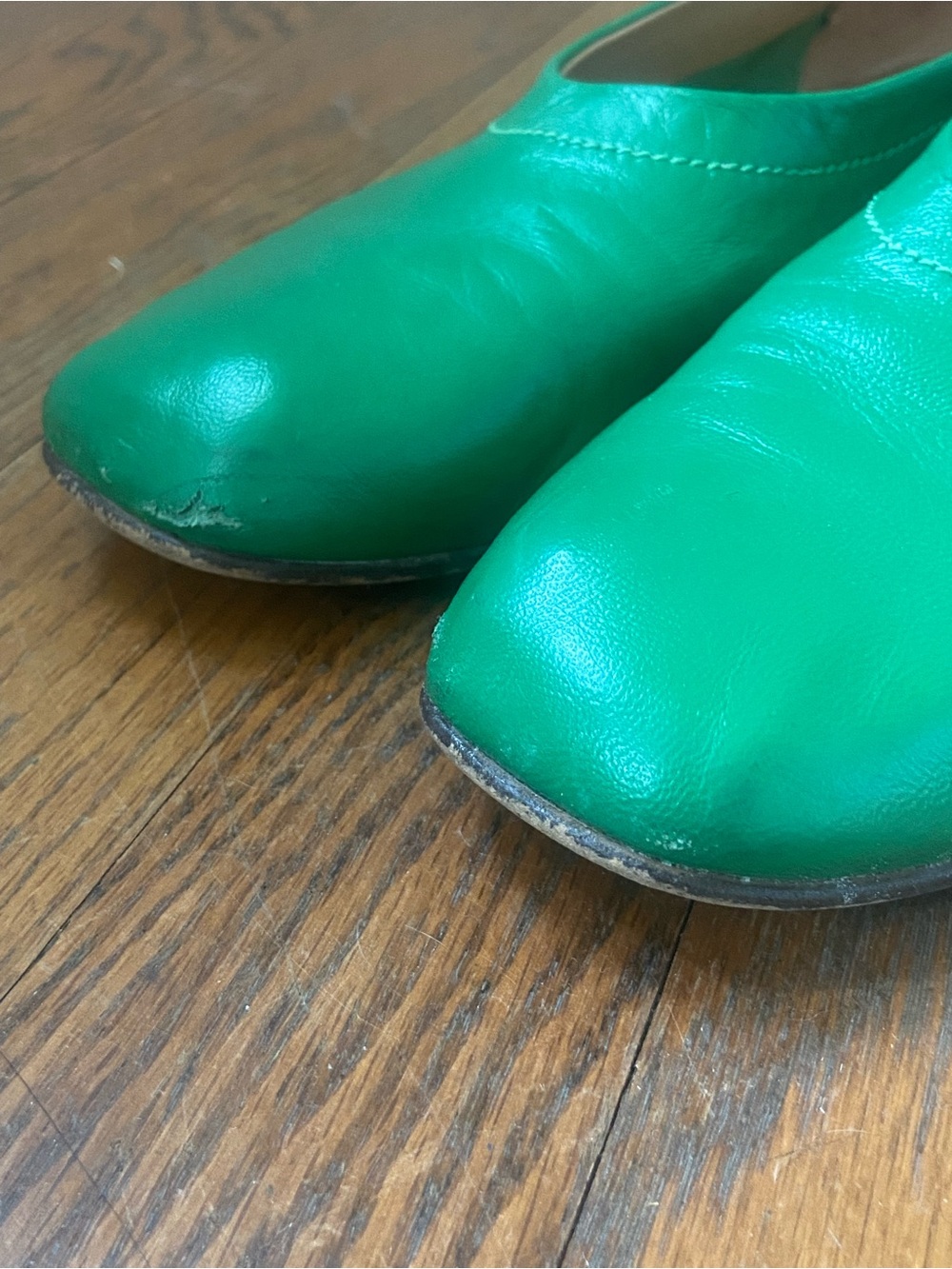 Maguire green glove ballet flats 36 - Picture 3 of 7